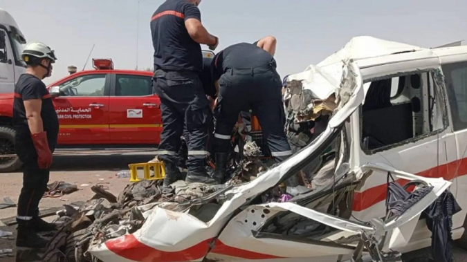 خلال الـ4 أيام الأولى من شهر رمضان..   31 حادث مرور تسفر عن 10 قتلى و52 مصابا